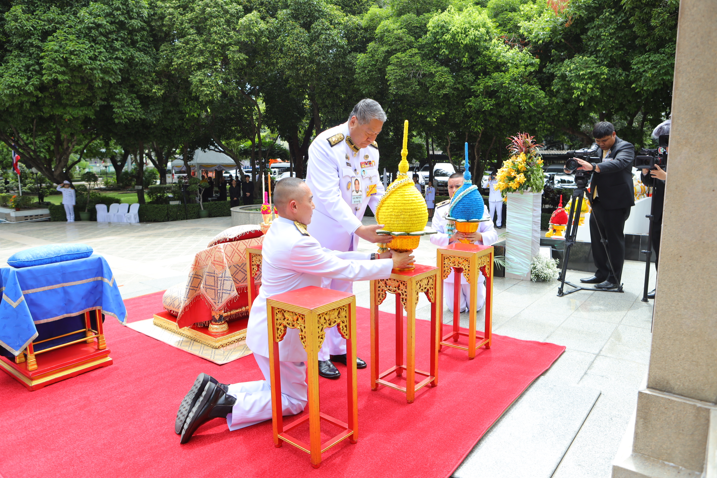 กระทรวง อว. จัดพิธีวางพุ่มดอกไม้ถวายราชสักการะพระบรมราชานุสาวรีย์พระบาทสมเด็จพระจอมเกล้าเจ้าอยู่หัว รัชกาลที่ 4 เนื่องใน “วันวิทยาศาสตร์แห่งชาติ” 18 สิงหาคม
